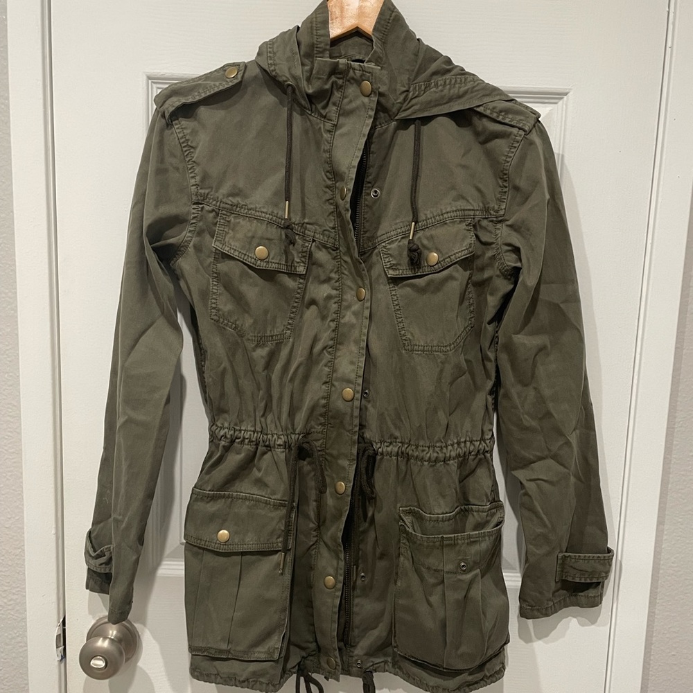 Talula Babaton Military hooded Jacket